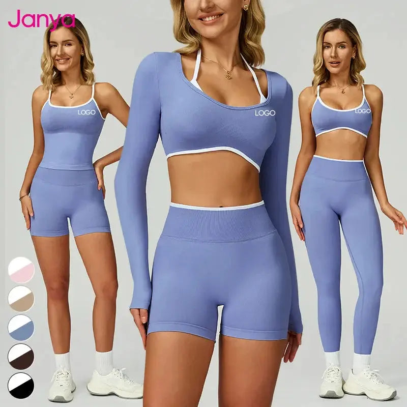 Ensemble de sport ROYLES en tissu technique nylon élasthanne