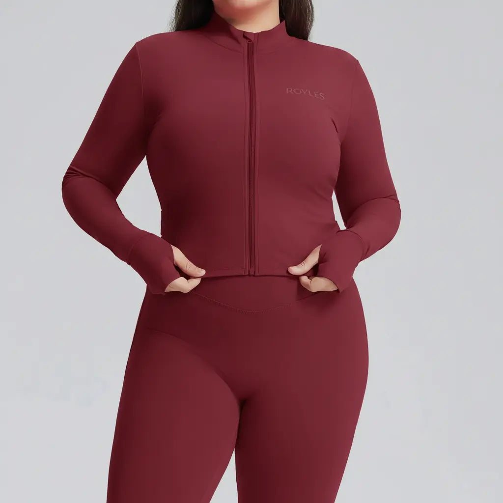 Veste Curve — Cache-Pouces