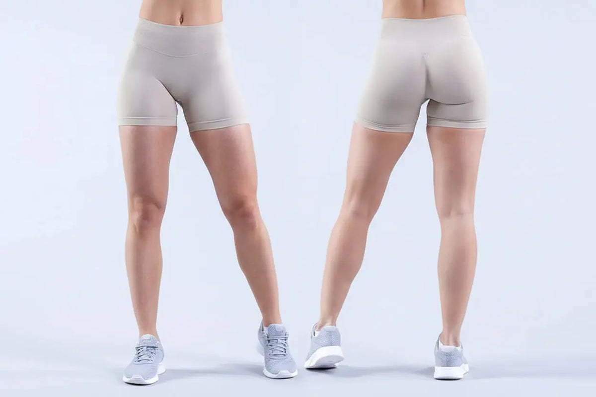 Short de Sport Femme Taille Haute Sans Couture - JY5296