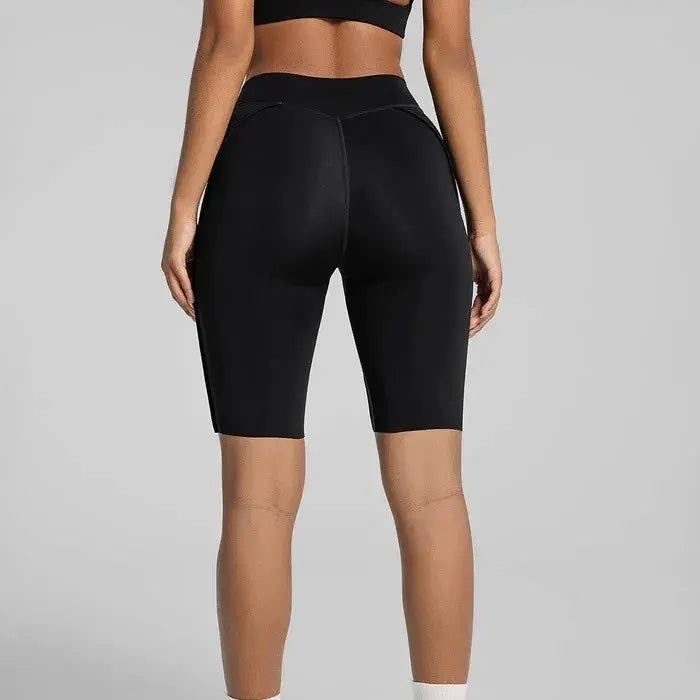 Legging Capri Femme Taille Haute Sans Couture - Effet Push-Up et Séchage Rapide - DK25160