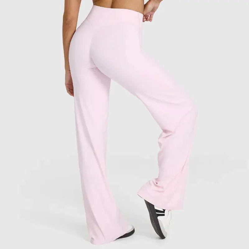 Legging Yoga Femme Jambe Large Taille Haute Contrôle Ventre - YK1339-RX