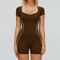 Body Femme Sport Sans Manches Dos Nu - Color Block et Séchage Rapide