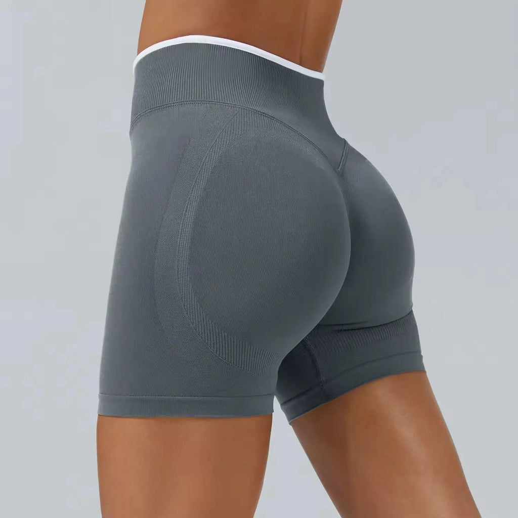 Ensemble Yoga Femme 2 Pièces Bloc Couleur Léopard Sans Couture - New Trend