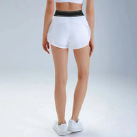 Short de Yoga Femme Taille Haute Anti-Froissement Respirant Séchage Rapide - BM-SR821