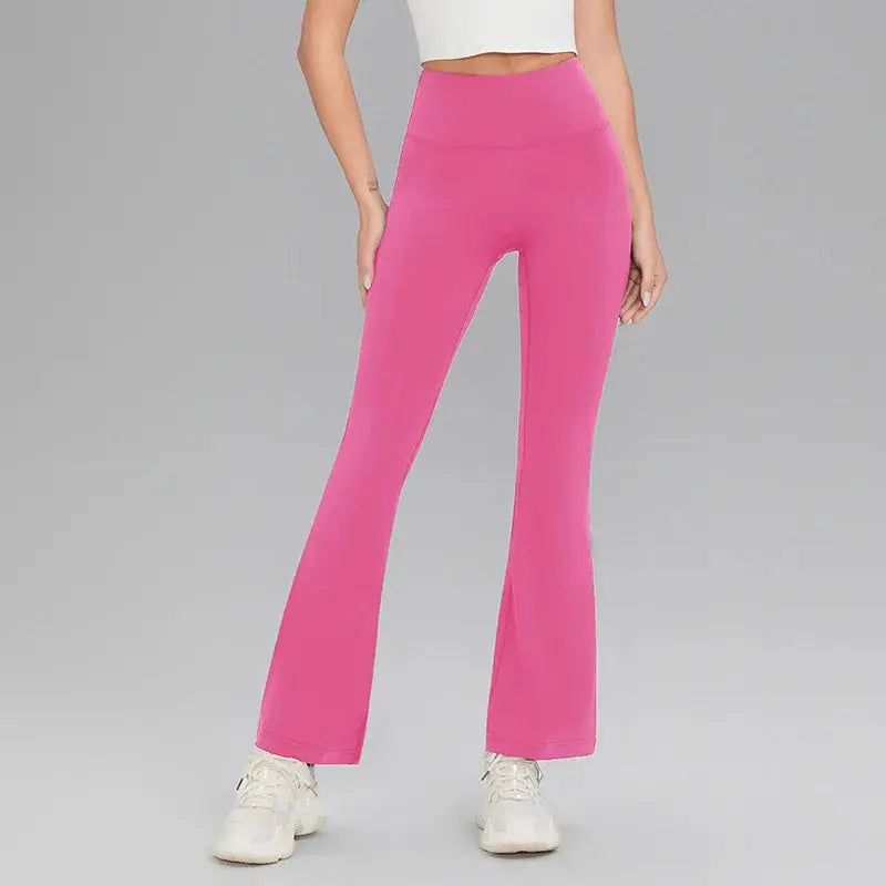 Legging Yoga Femme Taille Haute Évasé - Effet Galbant et Contrôle Abdominal
