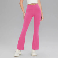 Legging Yoga Femme Taille Haute Évasé - Effet Galbant et Contrôle Abdominal