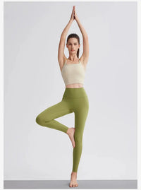Legging Yoga Femme Taille Haute Contrôle Abdominal - Doux et Extensible
