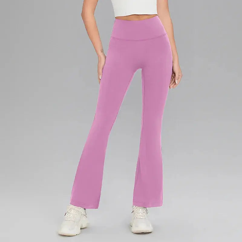 Legging Yoga Femme Taille Haute Évasé - Effet Galbant et Contrôle Abdominal