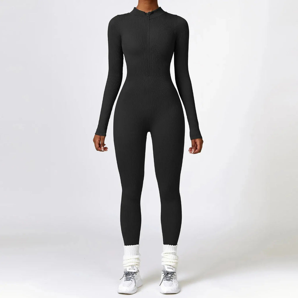 Combinaison de Sport Femme avec Fermeture Éclair Séchage Rapide - CLT7447