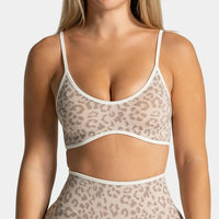 Legging Fauve imprimé léopard taille haute ROYLES