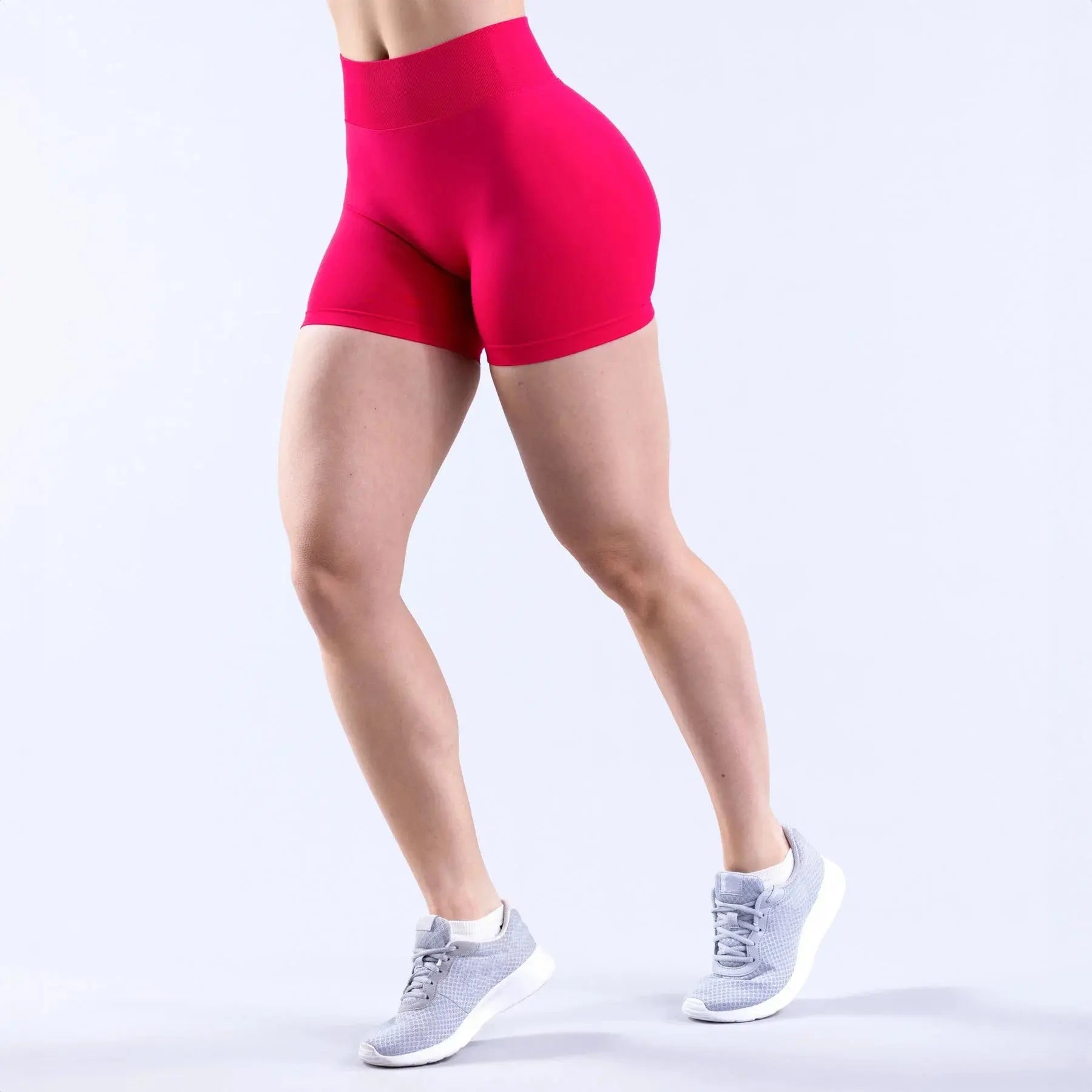 Short de Sport Femme Taille Haute Sans Couture - JY5296