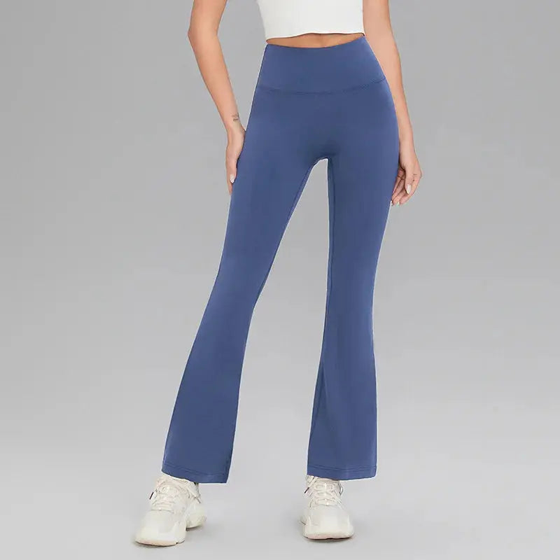 Legging Yoga Femme Taille Haute Évasé - Effet Galbant et Contrôle Abdominal