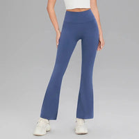 Legging Yoga Femme Taille Haute Évasé - Effet Galbant et Contrôle Abdominal