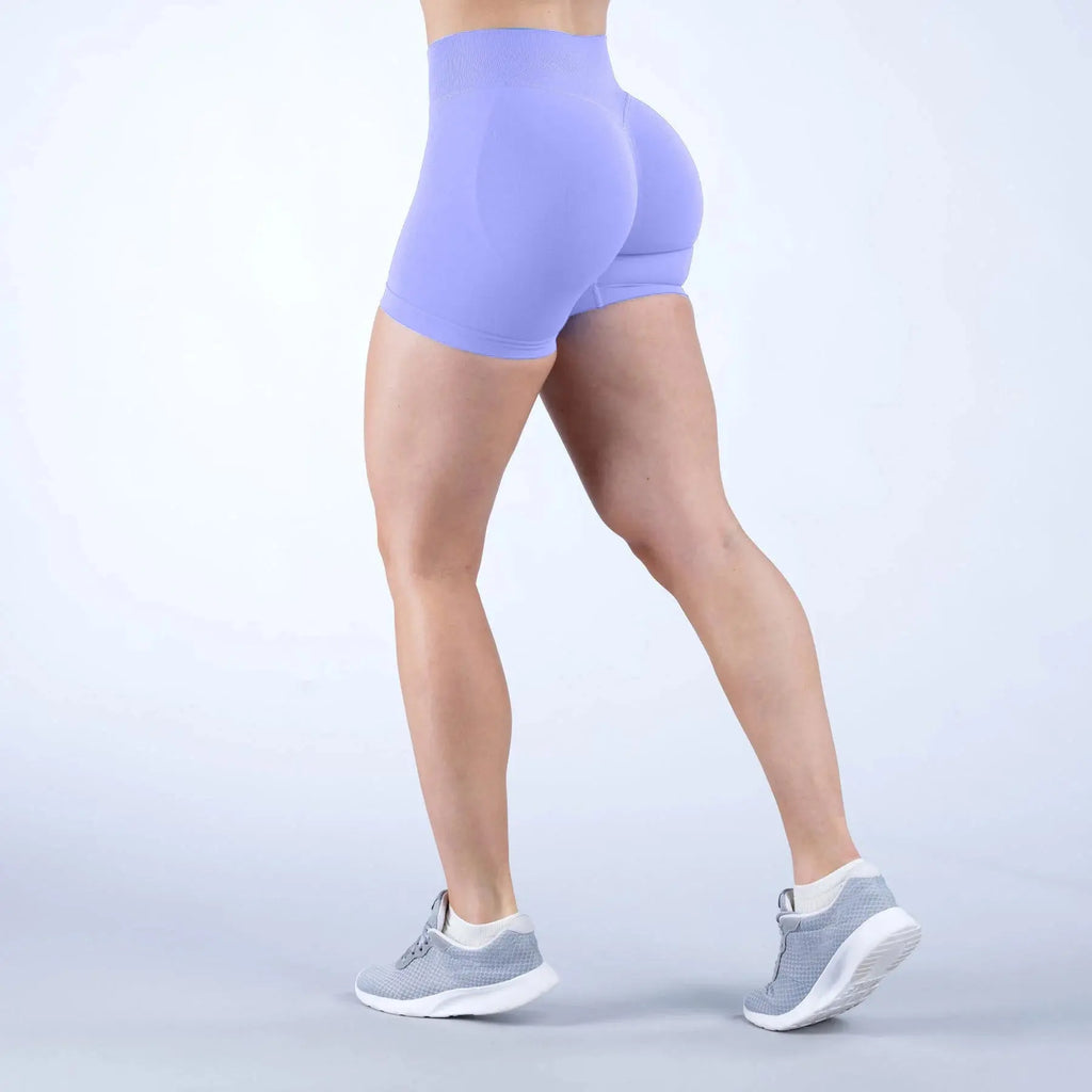 Short de Sport Femme Taille Haute Sans Couture - JY5296