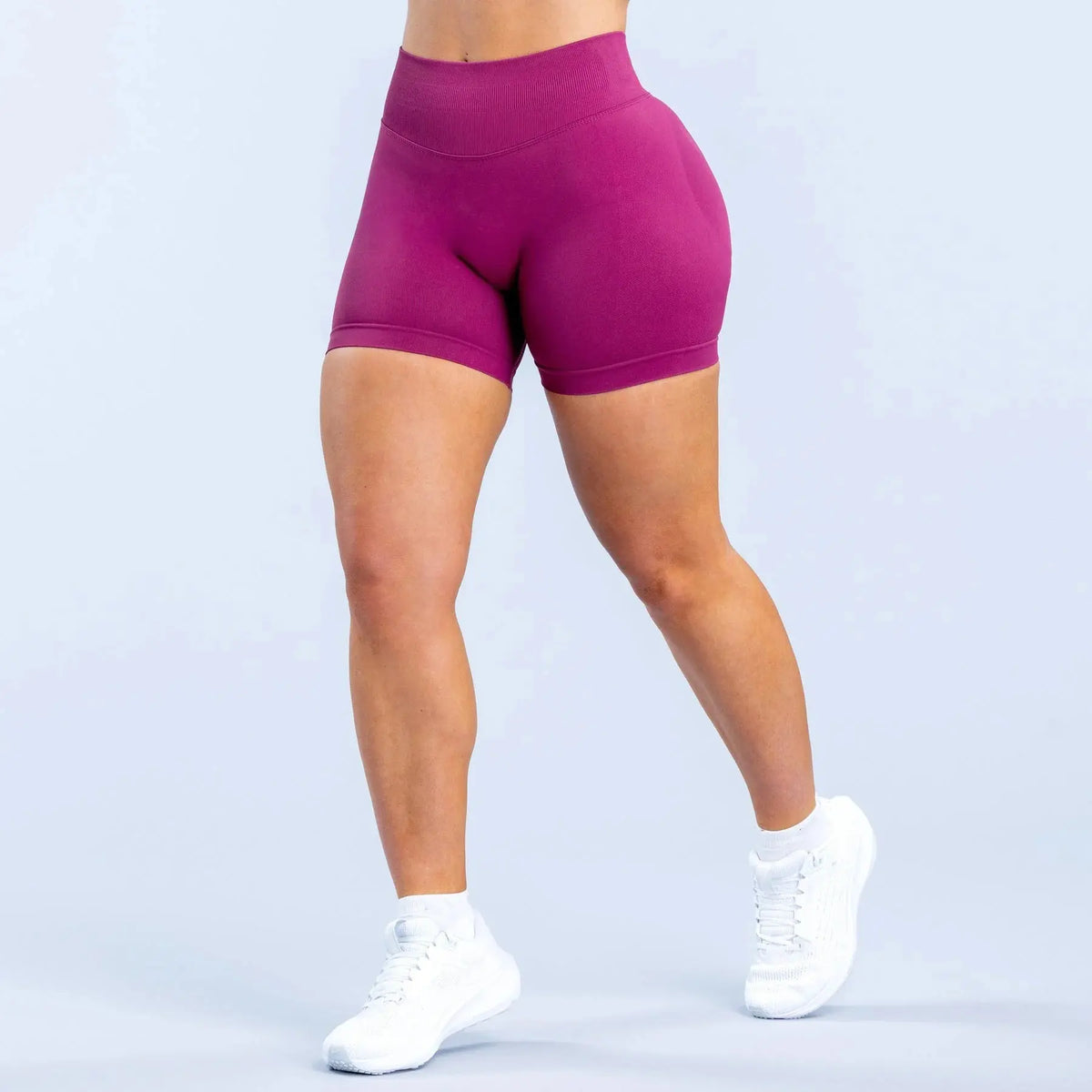 Short de Sport Femme Taille Haute Sans Couture - JY5296