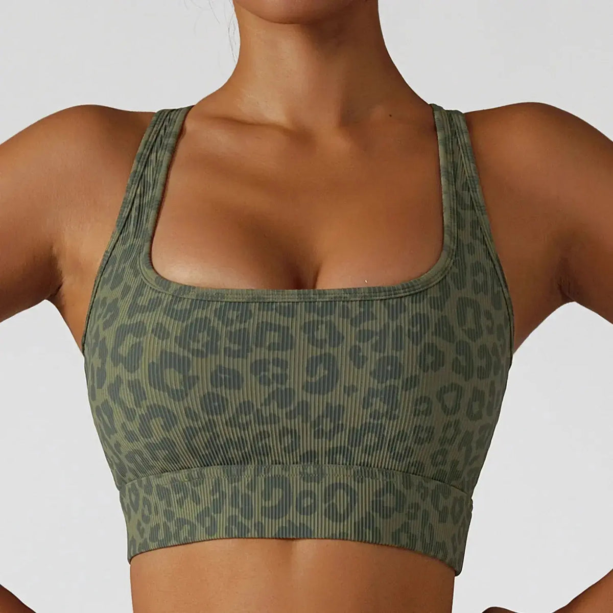 Legging Panthère côtelé imprimé léopard ROYLES