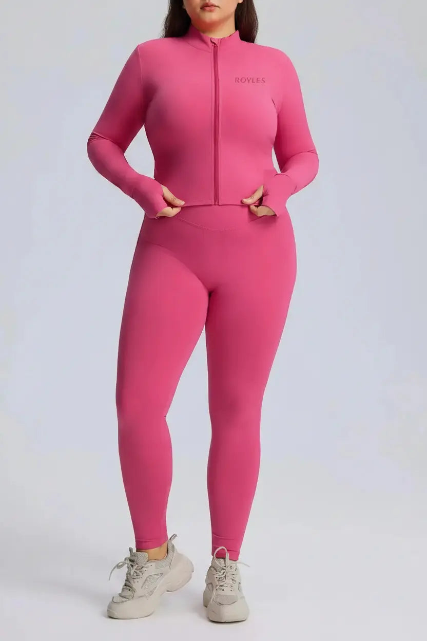 Veste Curve — Cache-Pouces