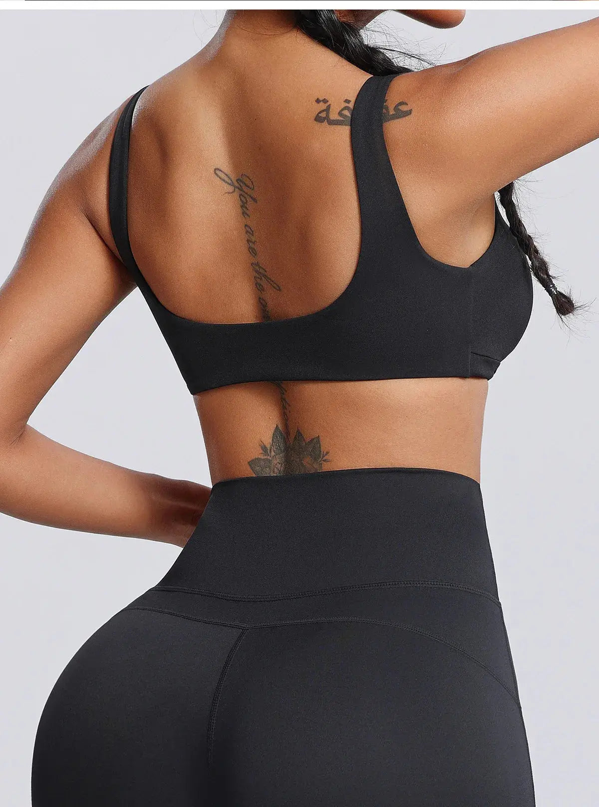Soutien-Gorge de Sport Femme Sans Couture à Soutien Élevé - Dos Nu et Séchage Rapide
