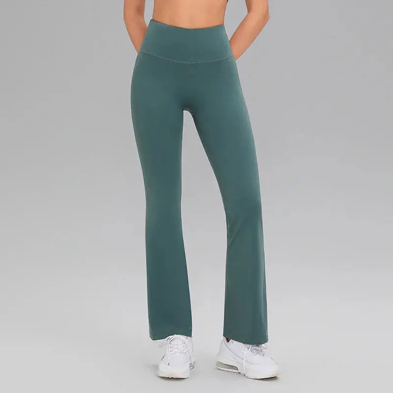 Legging Yoga Femme Taille Haute Évasé - Effet Galbant et Contrôle Abdominal