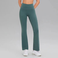 Legging Yoga Femme Taille Haute Évasé - Effet Galbant et Contrôle Abdominal