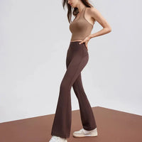 Legging Yoga Femme Taille Haute Évasé - Effet Galbant et Contrôle Abdominal