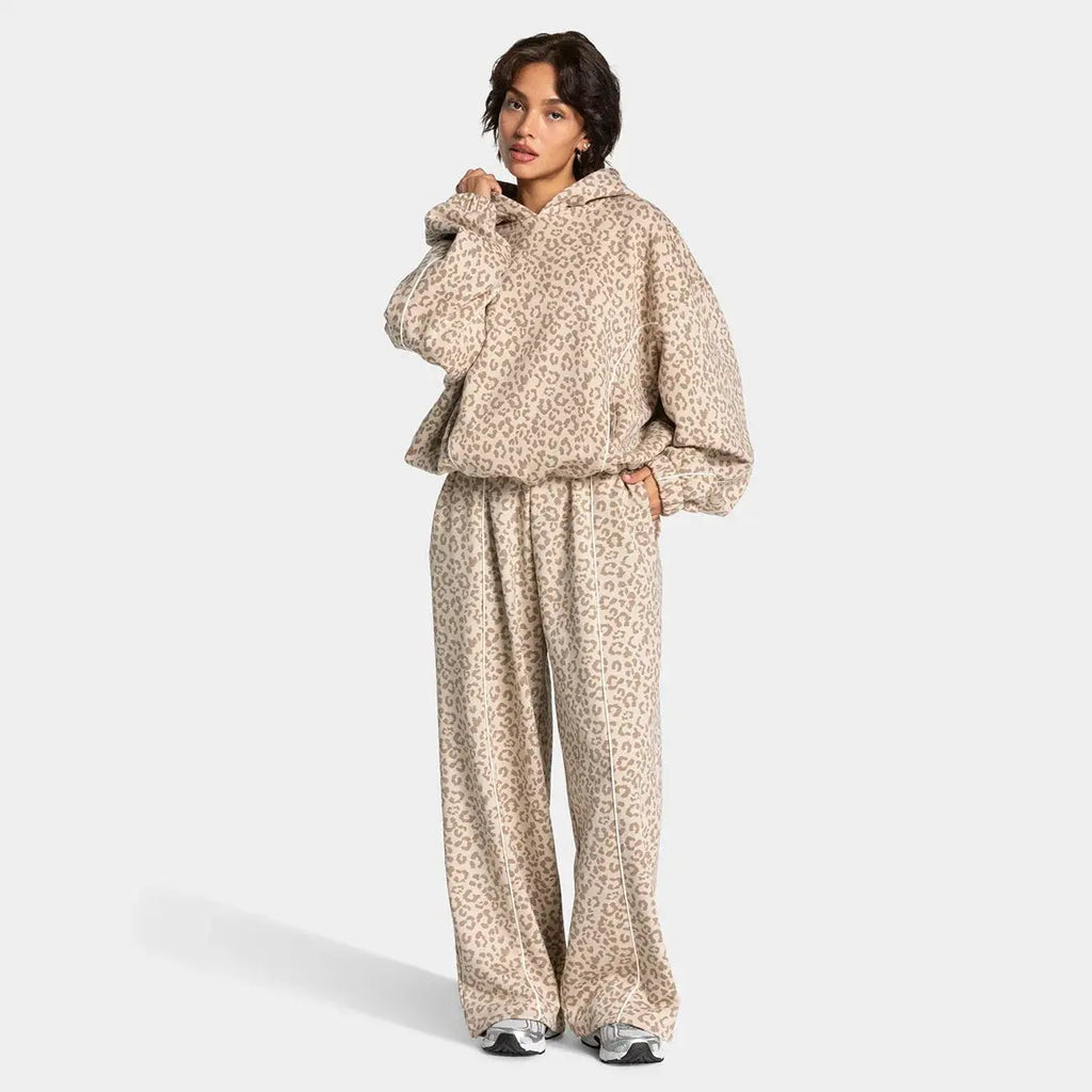 Ensemble Yoga Femme 2 Pièces Léger Respirant à Capuche - CY-L-070