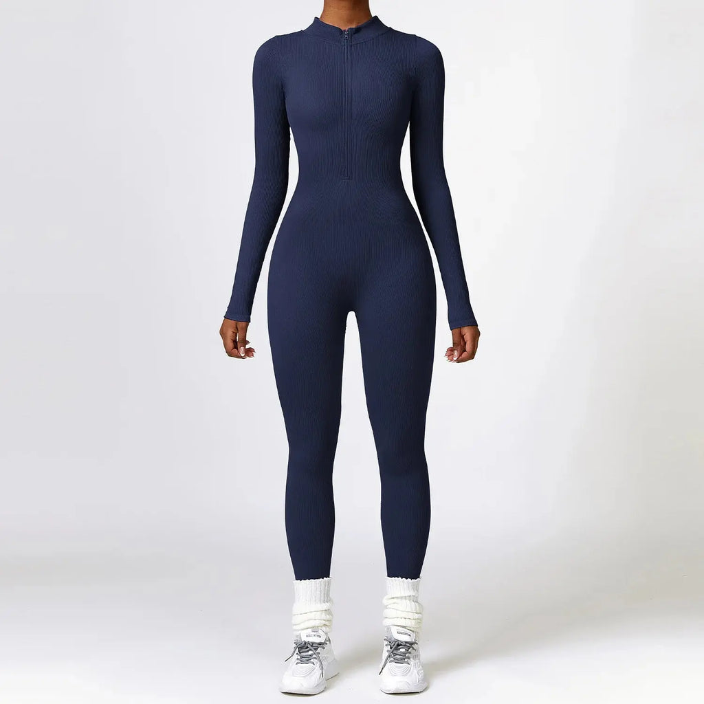 Combinaison de Sport Femme avec Fermeture Éclair Séchage Rapide - CLT7447