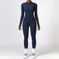 Combinaison de Sport Femme avec Fermeture Éclair Séchage Rapide - CLT7447