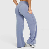 Legging Yoga Femme Jambe Large Taille Haute Contrôle Ventre - YK1339-RX