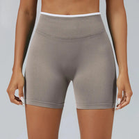 Ensemble Yoga Femme 2 Pièces Sans Couture - Legging Taille Haute et Soutien-Gorge Color Block