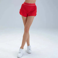 Short de Yoga Femme Taille Haute Anti-Froissement Respirant Séchage Rapide - BM-SR821