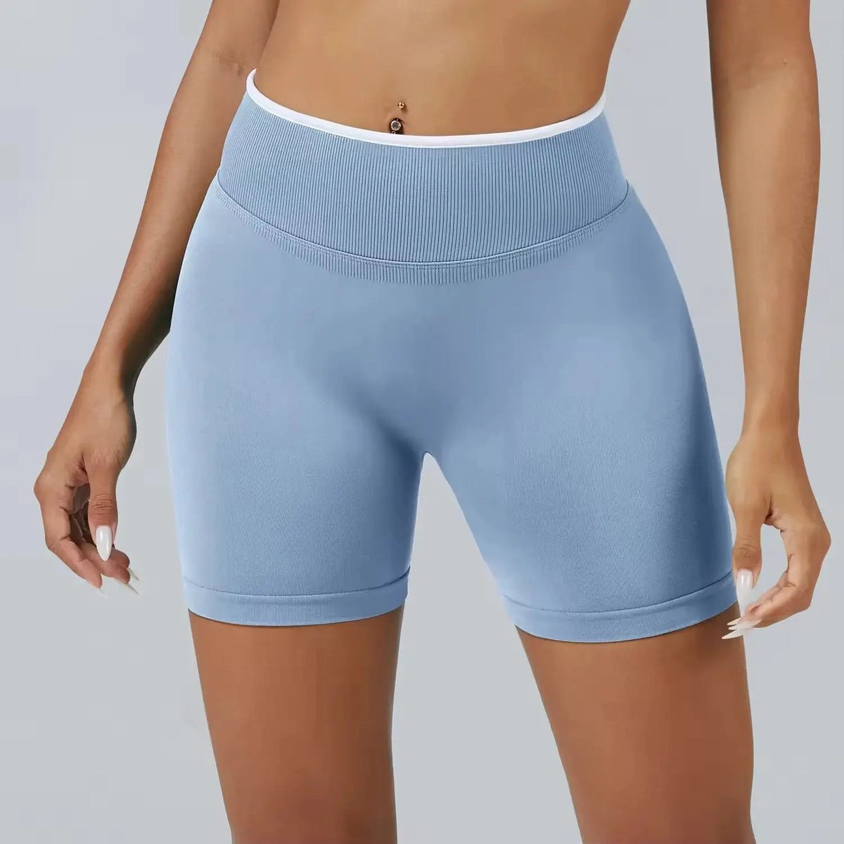 Ensemble Yoga Femme 2 Pièces Bloc Couleur Léopard Sans Couture - New Trend
