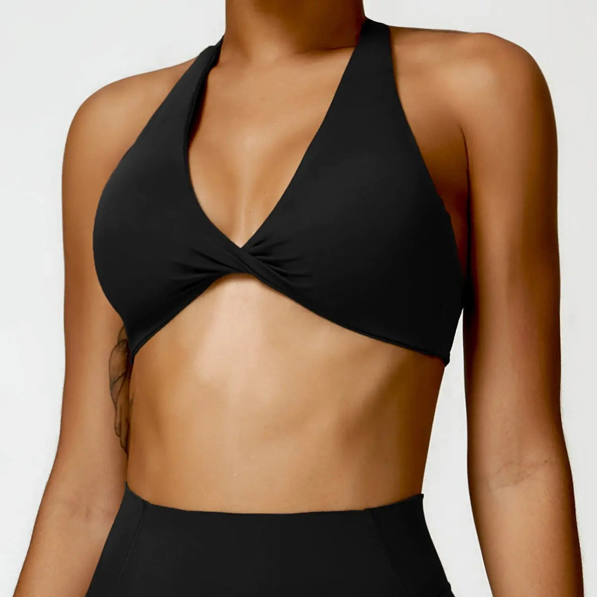 Ensemble Yoga Femme 2 Pièces Manches Longues Respirant Taille Haute - CCX8503