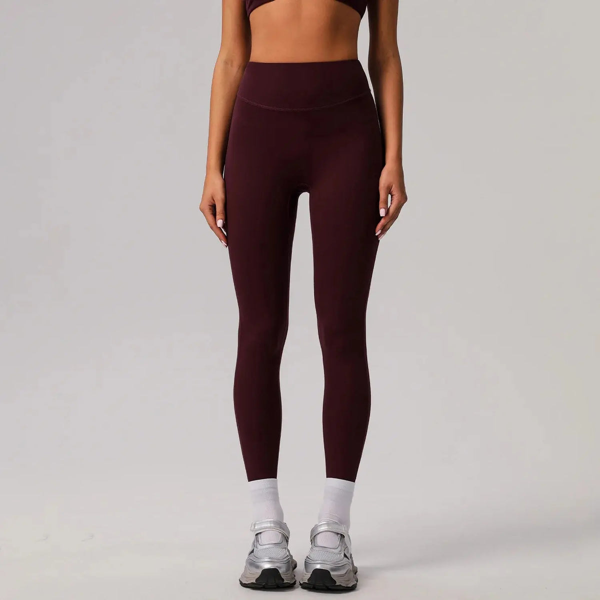 Ensemble Yoga Femme 2 Pièces - Soutien-Gorge et Legging Taille Haute Élastique Séchage Rapide