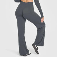 Legging Yoga Femme Jambe Large Taille Haute Contrôle Ventre - YK1339-RX