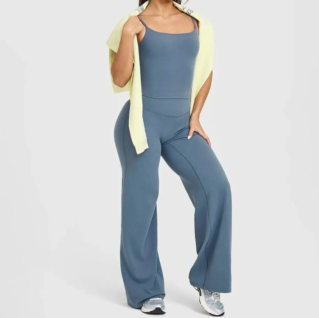 Legging Yoga Femme Jambe Large Taille Haute Contrôle Ventre - YK1339-RX