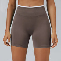 Ensemble Yoga Femme 2 Pièces Sans Couture - Legging Taille Haute et Soutien-Gorge Color Block