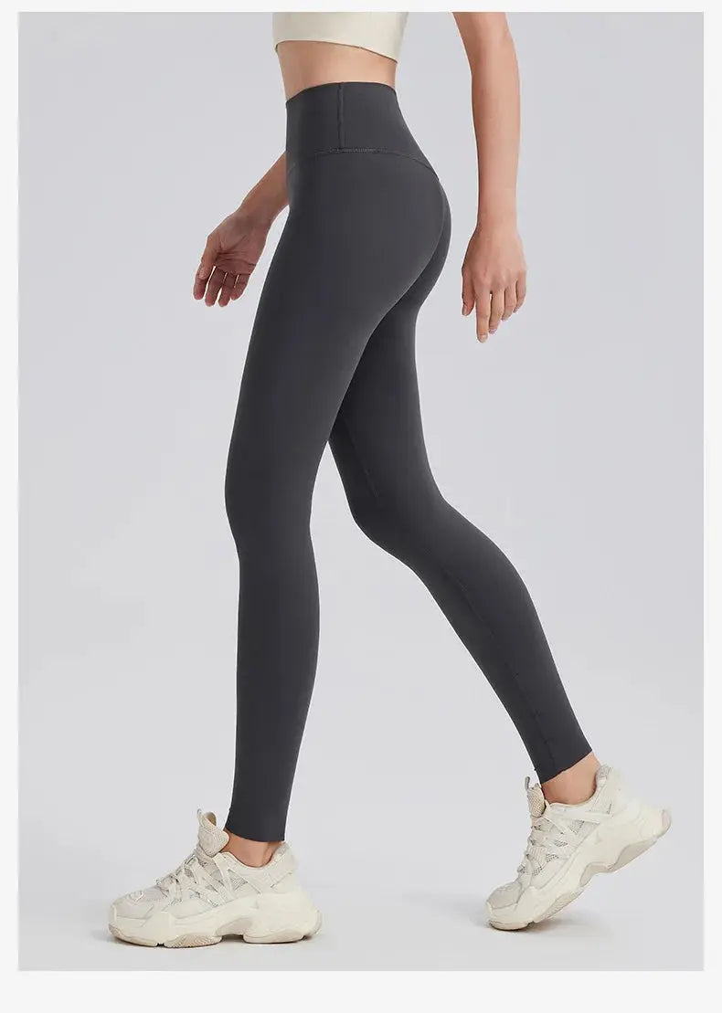 Legging Yoga Femme Taille Haute Contrôle Abdominal - Doux et Extensible