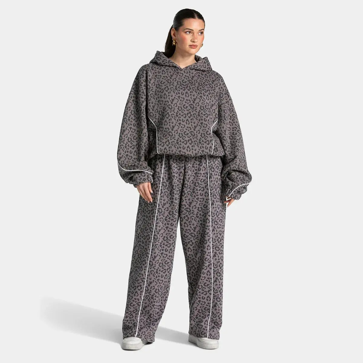 Ensemble Yoga Femme 2 Pièces Léger Respirant à Capuche - CY-L-070
