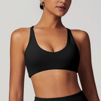 Soutien-Gorge Yoga Femme Dos Nu Bretelles Ajustables - WX5300
