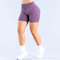 Short de Sport Femme Taille Haute Sans Couture - JY5296