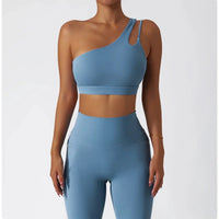 Ensemble Yoga Femme 2 Pièces - Débardeur et Legging Taille Haute