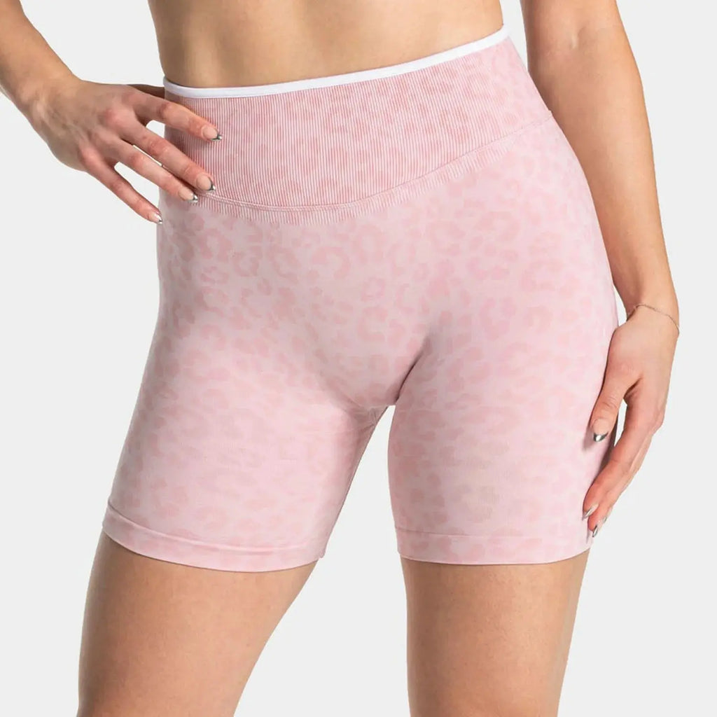 Ensemble Yoga Femme 2 Pièces - Soutien-Gorge et Legging Taille Haute Imprimé Léopard - LK26FA908
