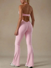 Body Fitness Femme Sans Couture - Combinaison Yoga Une Pièce Débardeur - LT207