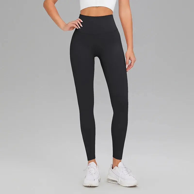 Legging Yoga Femme Taille Haute Contrôle Abdominal - Doux et Extensible