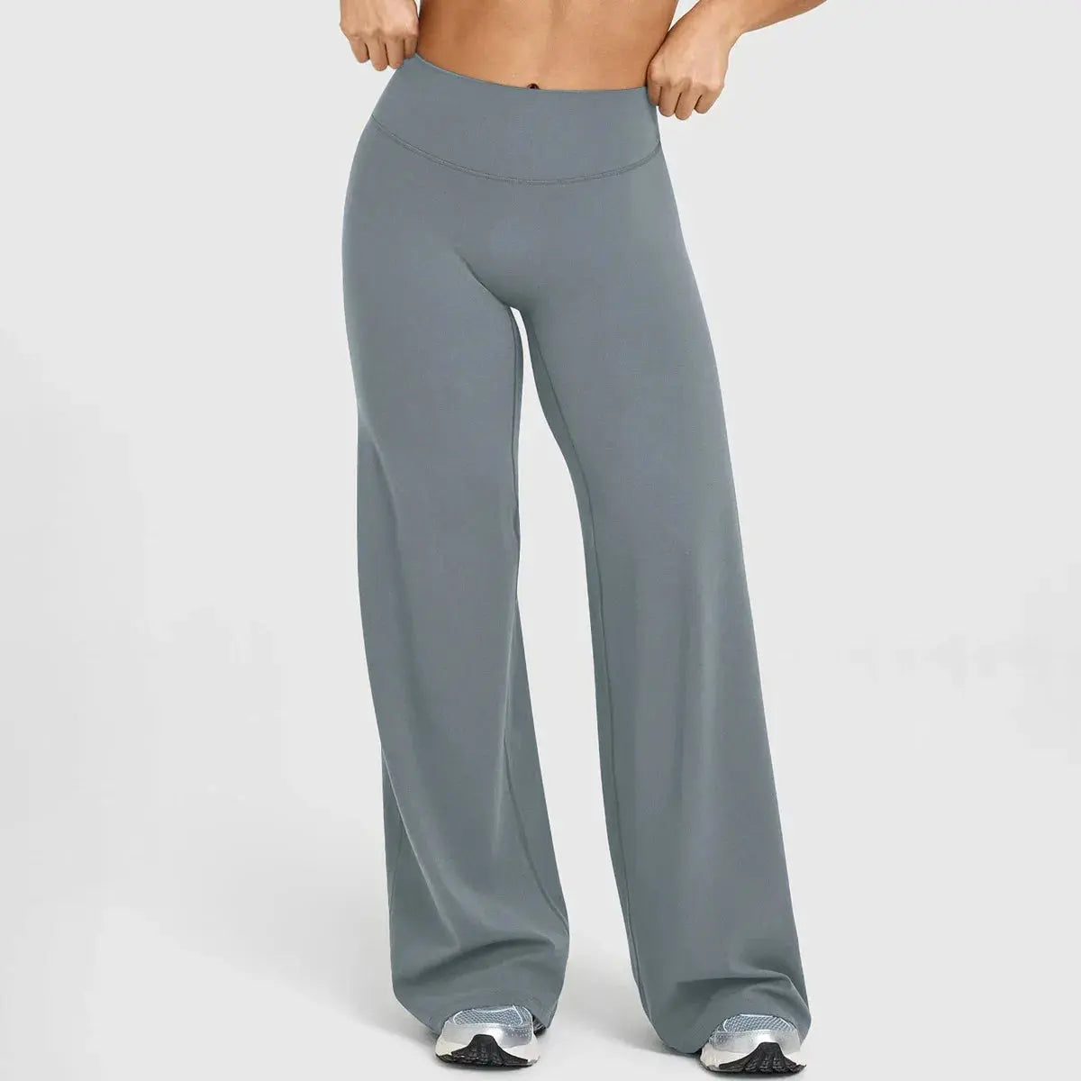 Legging Yoga Femme Jambe Large Taille Haute Contrôle Ventre - YJF1909-CK