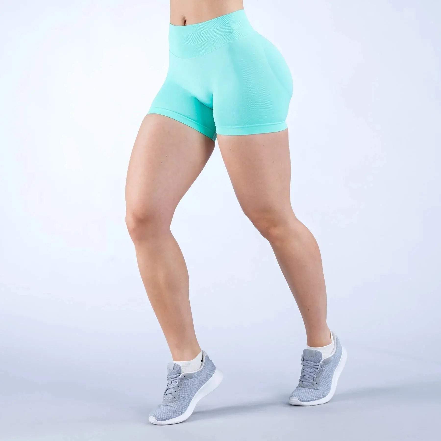 Short de Sport Femme Taille Haute Sans Couture - JY5296