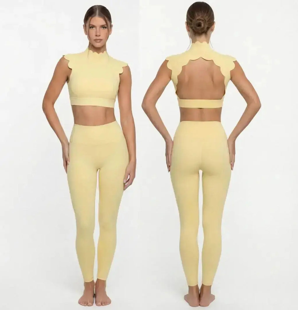 Legging Échancré ceinture plate taille haute ROYLES
