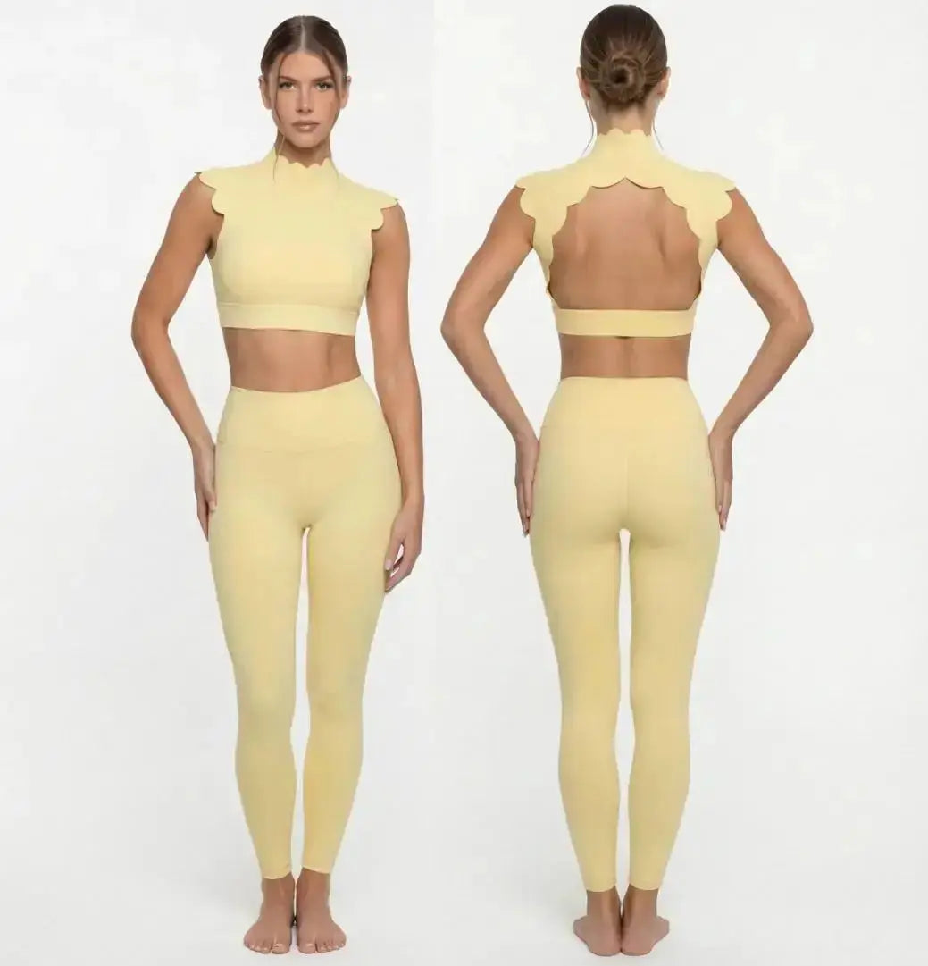 Legging Échancré ceinture plate taille haute ROYLES