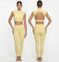 Legging Échancré ceinture plate taille haute ROYLES